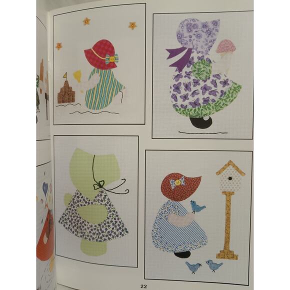 "The Ultimate Sunbonnet Sue Collection" ©2000 Leisure Arts # 1881 Quilt Blocks - Picture 6 of 7